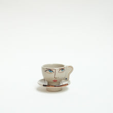 Load image into Gallery viewer, &quot;All Ears&quot; Espresso Cup &amp; Saucer
